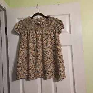 Floral Print Women's Blouse